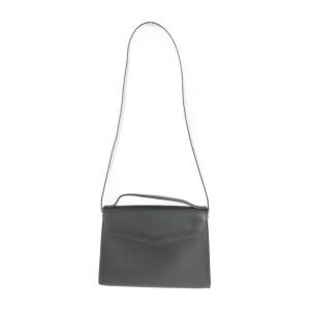 Balenciaga Maillon Handbag Trapeze Black Calfskin Bag Leather Shoulder White - Picture 3 of 9
